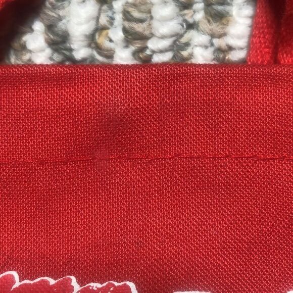 Vintage 1980’s Tiny Tote Red Blue Green - Picture 6 of 8